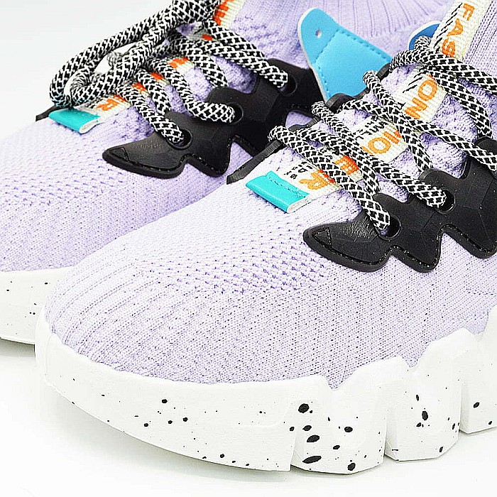 Sneakers Dama MBrands cu talpa flexibila, masiva, mov DH28 [6]