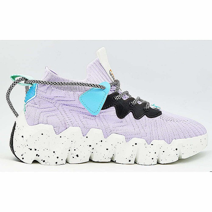 Sneakers Dama MBrands cu talpa flexibila, masiva, mov DH28 [2]