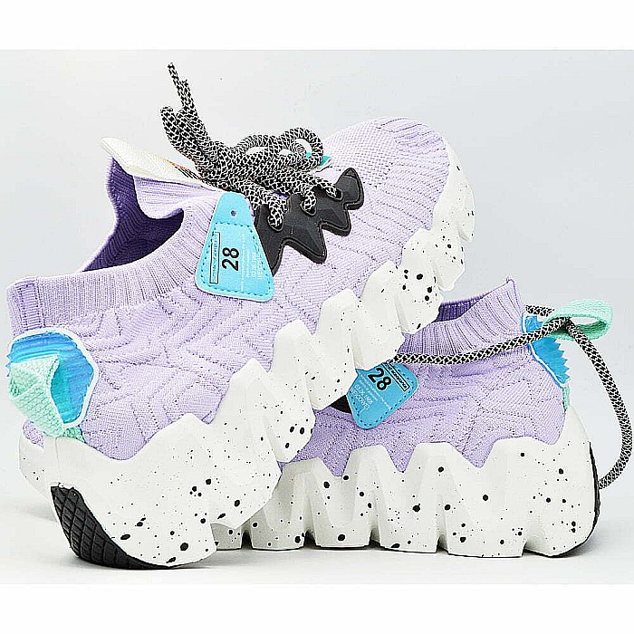 Sneakers Dama MBrands cu talpa flexibila, masiva, mov DH28 [4]