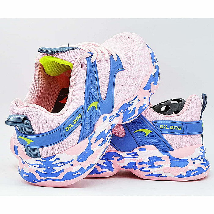 Sneakers Dama MBrands cu talpa flexibila, roz albastru 2027 [4]