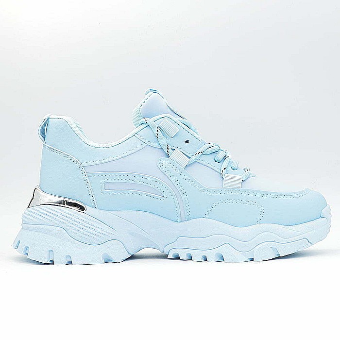 Sneakers Dama MBrands cu talpa flexibila si masiva, albastru ABC 337 [2]