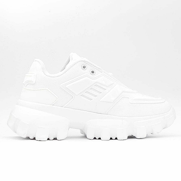 Sneakers Dama Moluccan cu talpa flexibila, alb complet H12 [2]