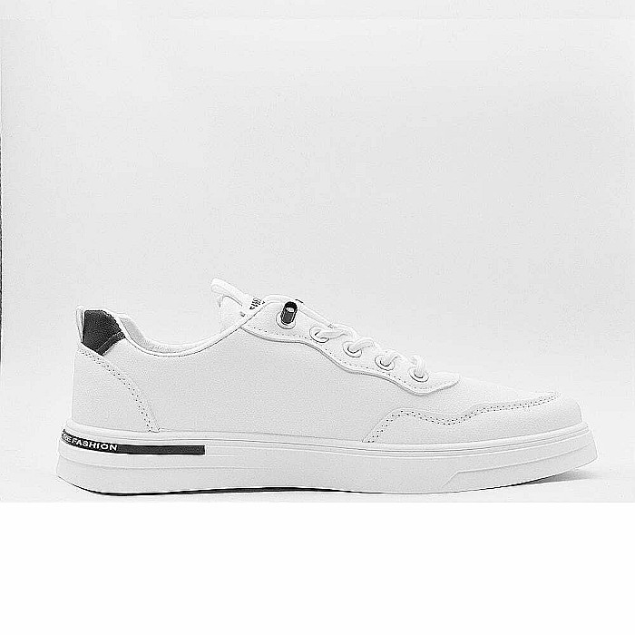 Sneakers Slim Barbati MBrands cu talpa flexibila, din piele ecologica, sireturi elastice, A2322-2 [2]