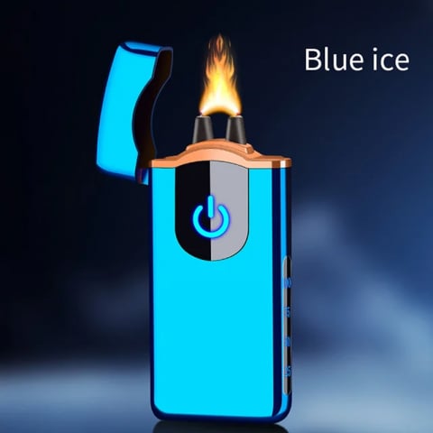 Bricheta Dama - Bricheta MBrands cu arc electric PULSED ,carcasa metalica, Fara Gaz ,incarcare USB, antivant