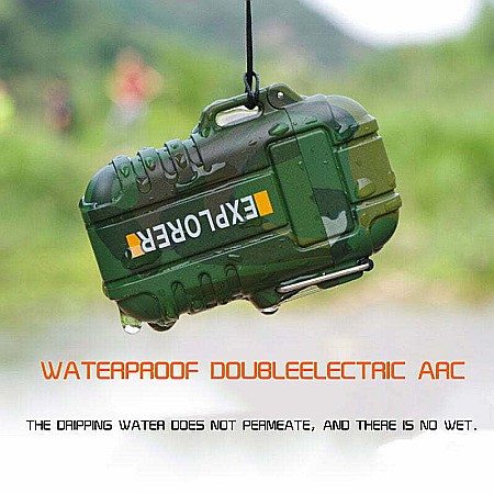 Bricheta MBrands Explorer Army electronica/electrica, Rezistenta la apa, DUBLU ARC [4]