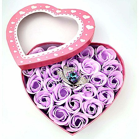 Brosa MBrands cu cristale austria , cutie cadou [2]