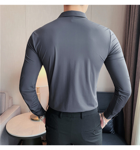 Camasa slim fit Mbrands care nu se sifoneaza [1]