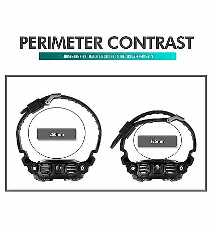 Ceas Army SKMEI 1688 Dual Time analog si digital, Inot, Cronograf , barbatesc [3]