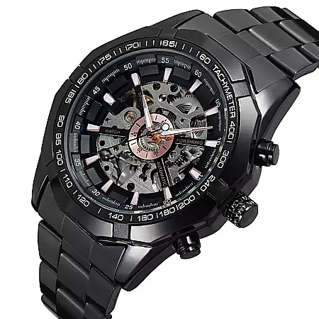 Ceas Barbatesc - Ceas barbatesc Forsining automatic, bratara inox
