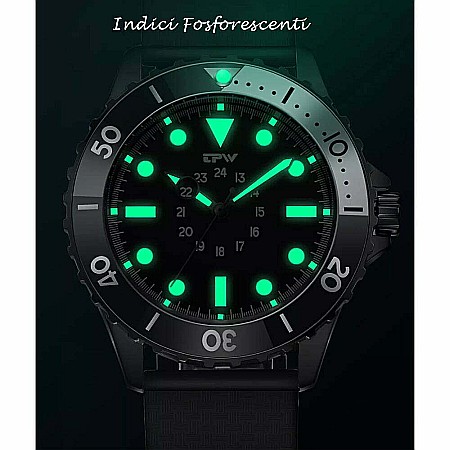 Ceas barbatesc Mbrands , quartz ,curea milaneza , indici fosforescenti [3]