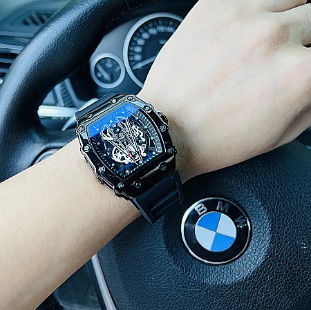 Ceas barbati MBrands, sport, calendar, indici luminosi, curea silicon [3]