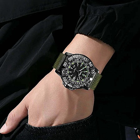 Ceas de barbati Army SKMEI 9281 data, tahimetru, military, indici fosforescenti [1]
