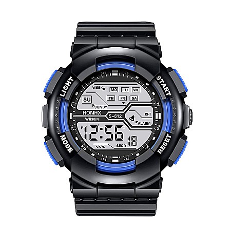 Ceas de barbati digital HONHX 82 cronograf quartz [7]