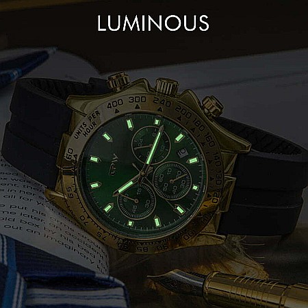 Ceas de barbati MBrands chronograf , afisaj data , mecanism japonez quartz [6]