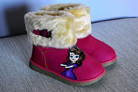 Cizme copii mbrands imblaniti , model UGG , pictura handmade, masura 30 [1]