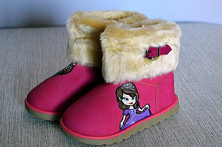 Copii - Cizme copii mbrands imblaniti , model UGG , pictura handmade, masura 30