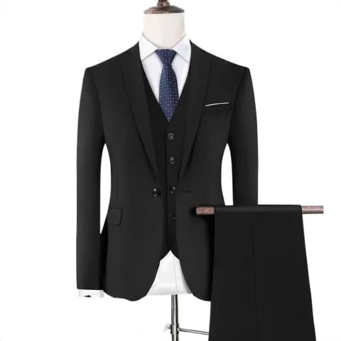 Costum Bărbați - Costum barbati Mbrands cu 3 piese, inchidere 1 nasture