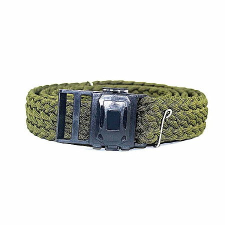 Curea tactica MBrands, supravietuire, din paracord, catarama cu busola, cremene, mini kit medical, mini kit pescuit [4]
