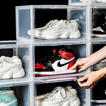 Cutie MBrands pentru depozitare sneakers , adidasi , protectie UV , modulare , inchidere magnetica 2.0 [1]