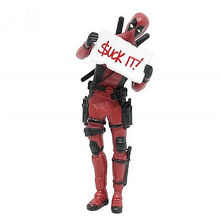Figurina pentru masina Deadpool MBrands , diverse posturi [7]