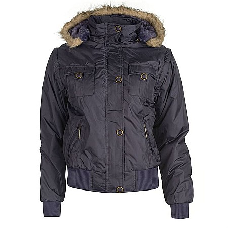 Îmbăcăminte Femei - Geaca Mbrands Lee Cooper dama , culoare mov , masura S