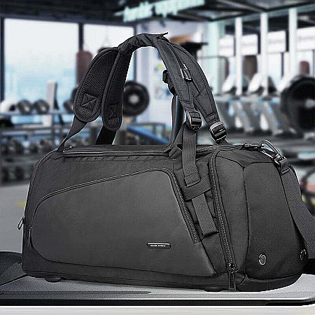 Geanta de voiaj tip rucsac 3 in 1 Mark Ryden, impermeabila , compartiment adidasi, compartiment lateral izolat produse umede [1]