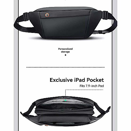 Geanta umar, borseta Mark Ryden Smart, display led, impermeabila, baterie inclusa, 26 x 17 x 8 cm [6]