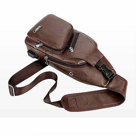 Geanta umar Smart MBrands din piele ecologica, impermeabila [10]