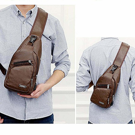 Geanta umar Smart MBrands din piele ecologica, impermeabila [11]