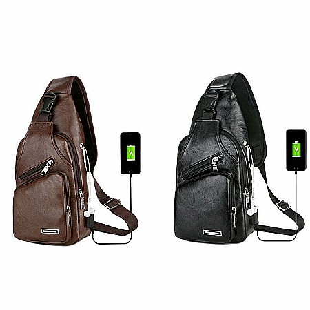 Geanta umar Smart MBrands din piele ecologica, impermeabila [0]