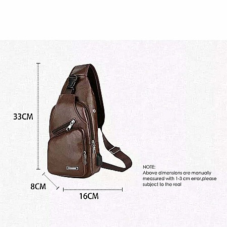 Geanta umar Smart MBrands din piele ecologica, impermeabila [14]