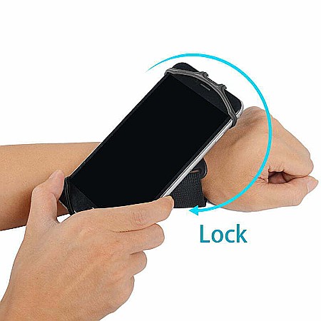 Husa Mbrands banderola telefon pentru brat/mana pentru alergat cu 360° rotire, Armband suport pentru brat smartphone jogging [6]
