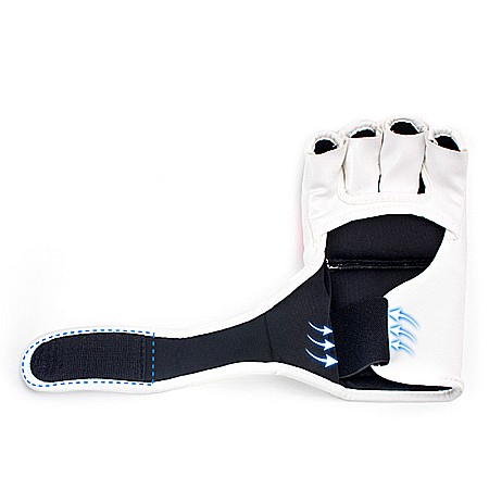Manusi MMA Mbrands, culoare alb, intre 8oz-10oz [3]