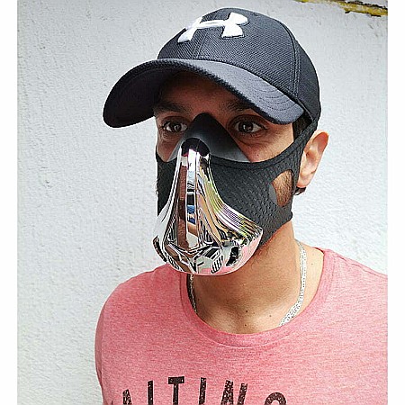 Masca de antrenament cu filtrare aerului MBrands 24 de niveluri pentru antrenament [1]