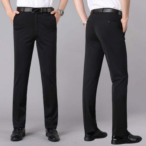 Pantaloni elastici MBrands din matase de gheata [1]