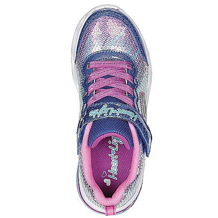 Pantofi sport copii cu led,  Skechers Sweetheart Lights [4]