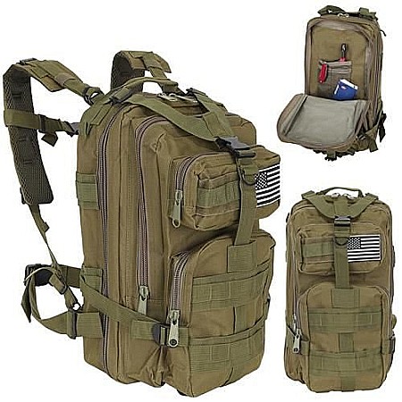 Rucsac army MBrands,  ,impermeabil, steag USA, 26L [5]
