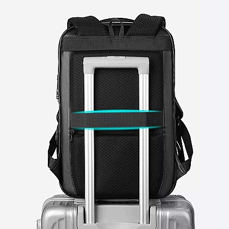 Rucsac barbati Mark Ryden , impermeabil , compartiment laptop 15.6 , portofel cadou, lacat TSA [7]