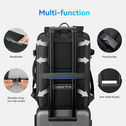 Rucsac barbati Mark Ryden MR9299_KR , laptop 17 inch, rezistent la apa, capacitate 39L [6]