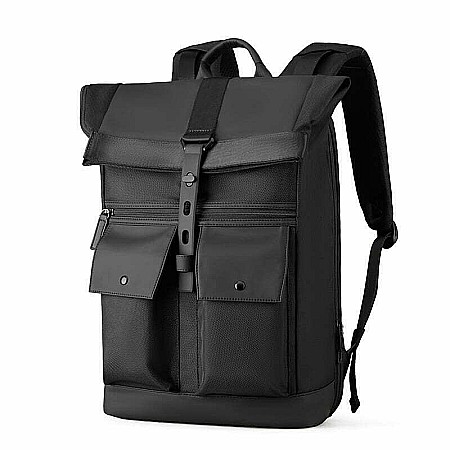 Bărbați - Rucsac barbati Mark Ryden retro pentru laptop cu extensie de 15 cm, impermeabil