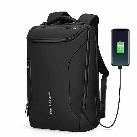 Rucsac | Geanta - Rucsac barbati Mark Ryden Smart , Laptop de 17.3, full impermeabil, port USB, 30L, 50 x 30 x 20 cm