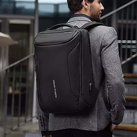 Rucsac barbati Mark Ryden Smart , Laptop de 17.3, full impermeabil, port USB, 30L, 50 x 30 x 20 cm [3]