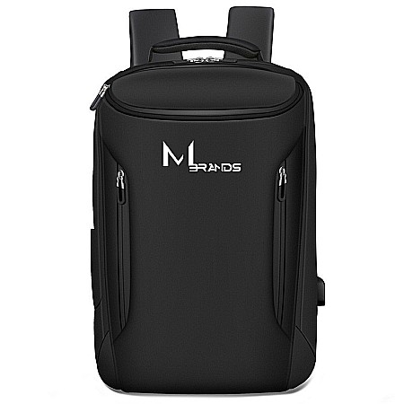 Rucsac barbati MBrands Smart, material impermeabil, buzunar laptop 15.6 inch, 47x32x16cm [1]