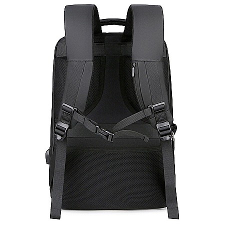 Rucsac barbati MBrands Smart, material impermeabil, buzunar laptop 15.6 inch, 47x32x16cm [3]