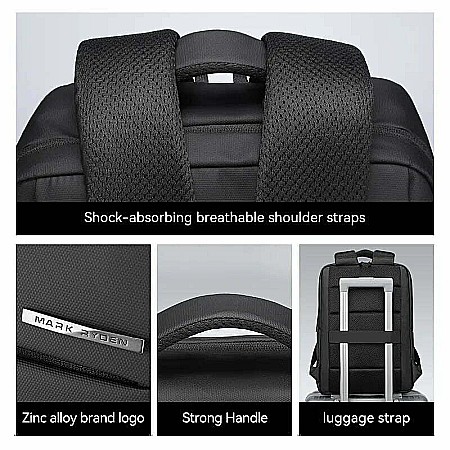 Rucsac Mark Ryden, Laptop de 15.6, impermeabil, 40 X 30 X 12 CM [3]