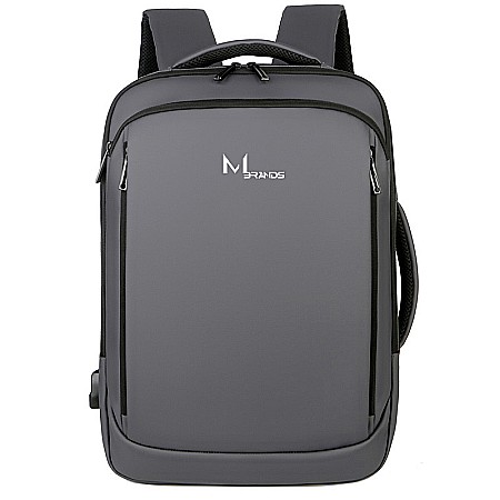 Bărbați - Rucsac MBrands 1901, port USB, buzunar laptop 15.6, rezistent la apa