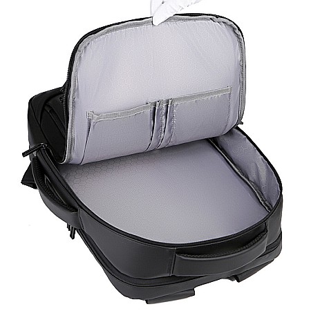 Rucsac MBrands 1901, port USB, buzunar laptop 15.6, rezistent la apa [4]