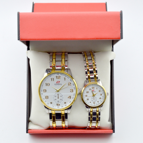 Set Ceas cuplu dama / barbat Geneva 5949185016015 [0]