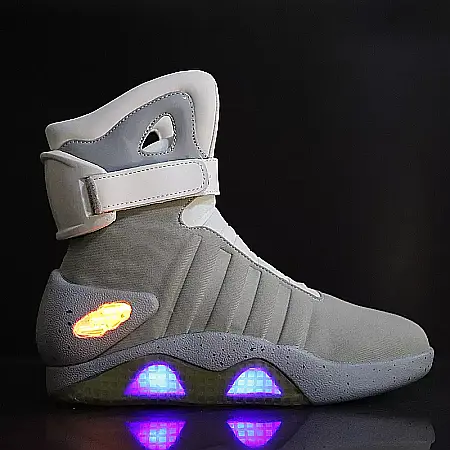 Sneakers Barbati Mbrands cu talpa cu leduri, model back to the future [0]