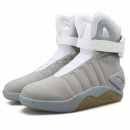 Sneakers Barbati Mbrands cu talpa cu leduri, model back to the future [4]